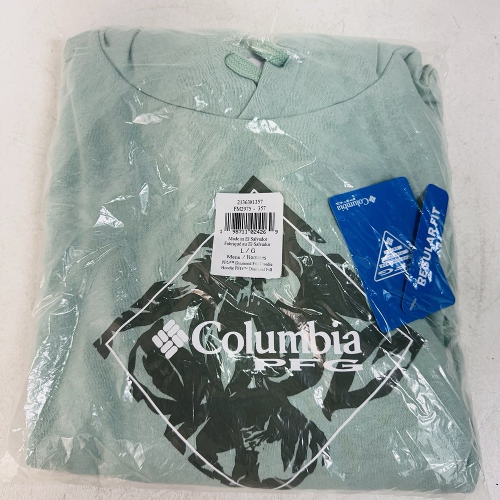 Columbia Men's PFG Diamond Fill Hoodie New Size L